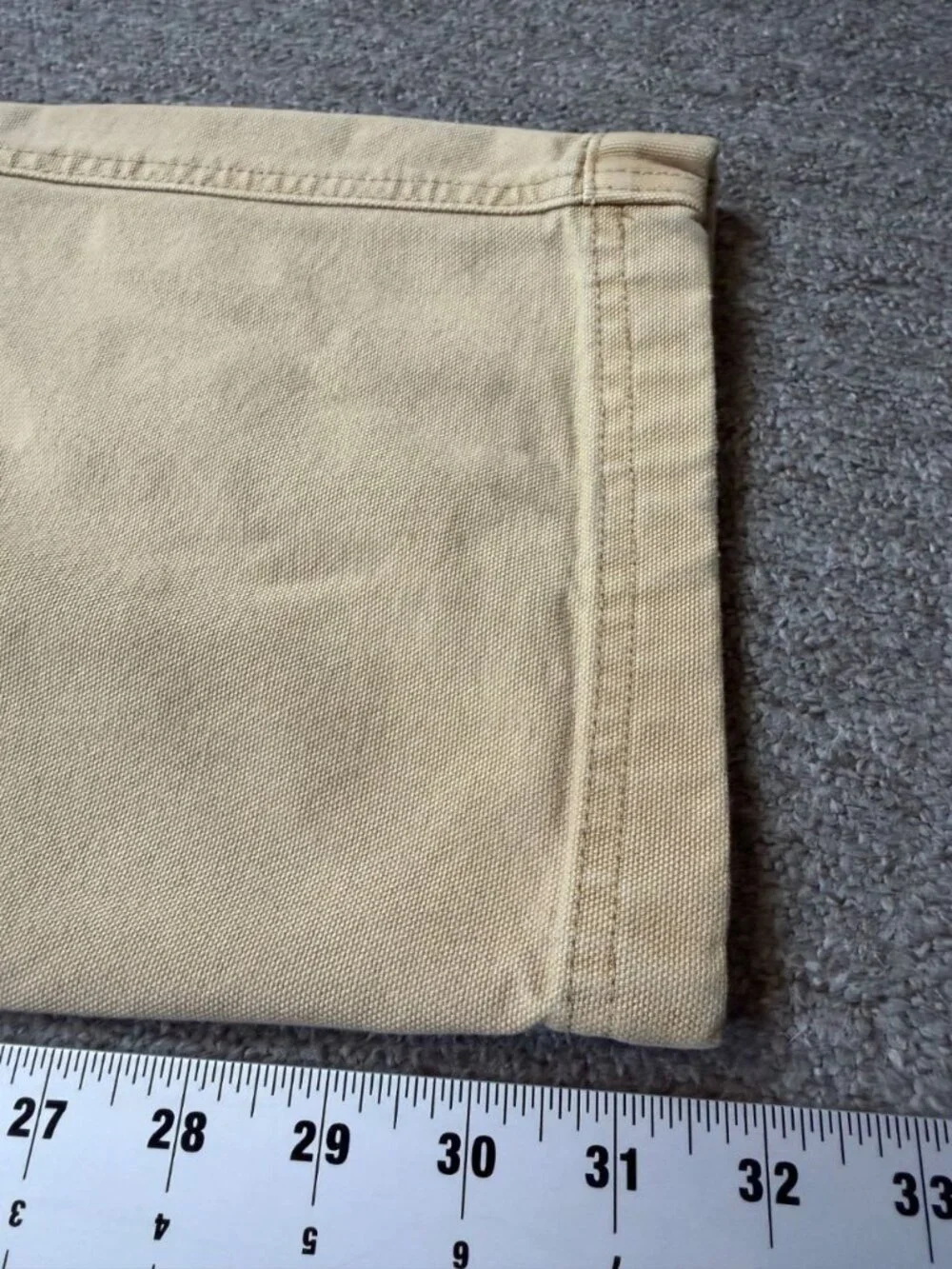 The North Face Pants Mens 38 Regular Khaki Tan Canvas Duck Work Utility